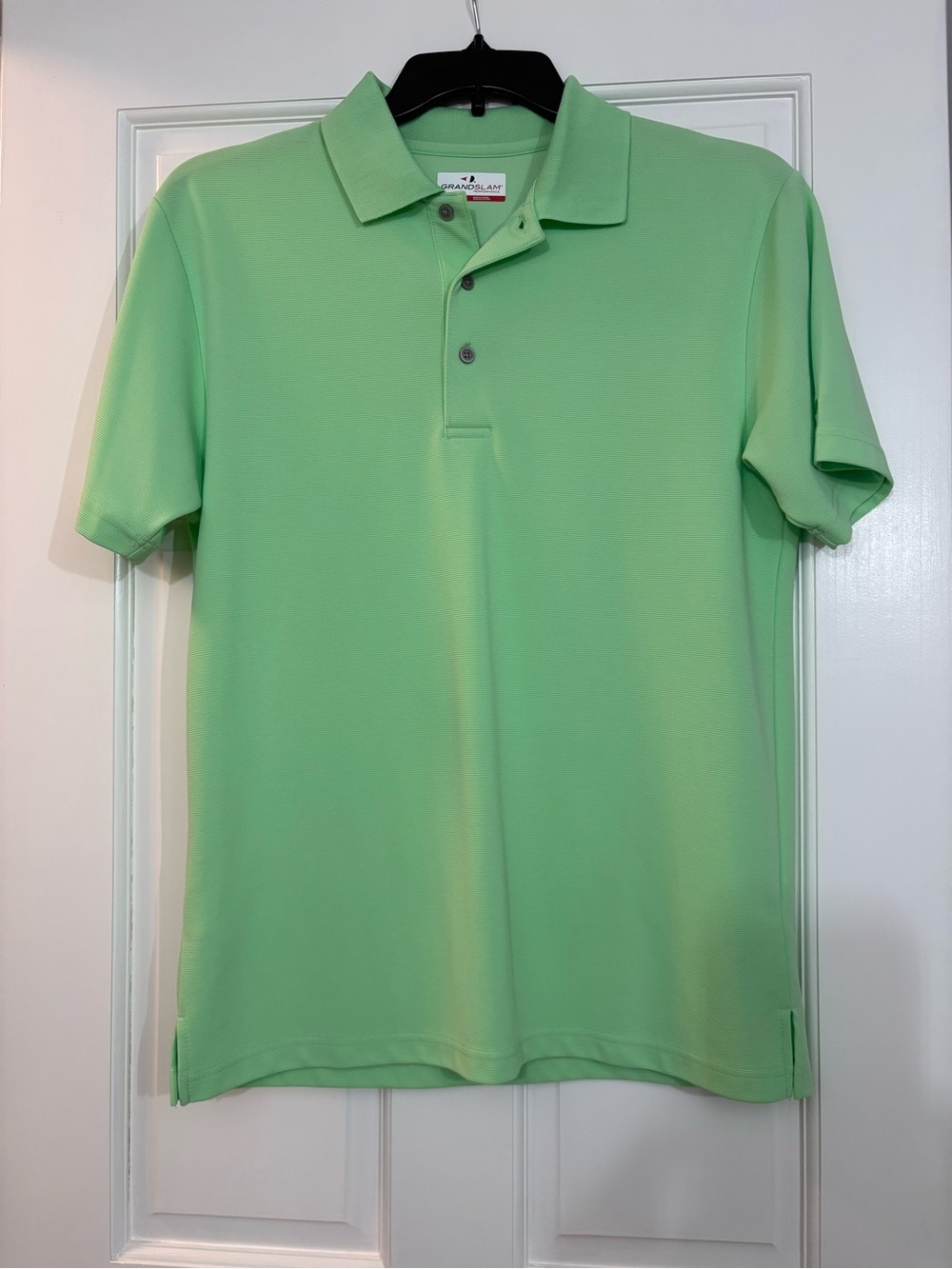 Grand Slam Men's Golf Mint Green Polo Shirt Size M